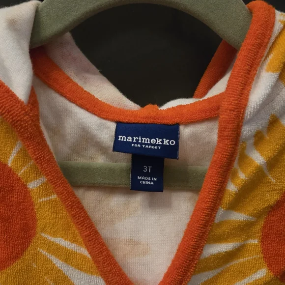 Marimekko for Target Kids' Hooded Terry Swim Coverup - Picture 2 of 3